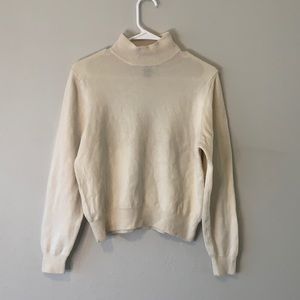 Charter Club Merino Wool mock turtleneck